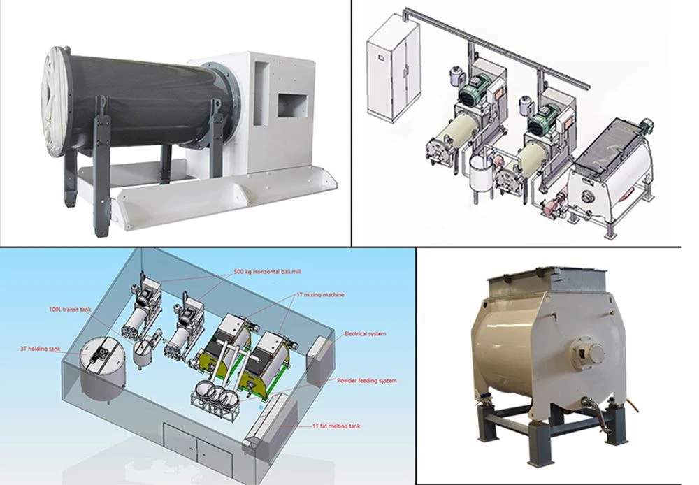 chocolate ball mill grinding machine